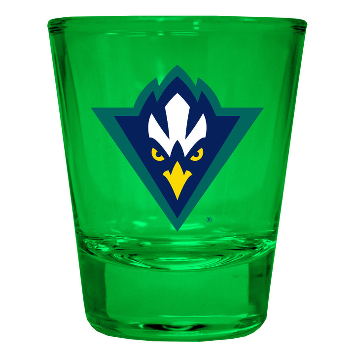 North Carolina Wilmington Seahawks Full Color 2oz Shot Glass Officially Licensed Collegiate Product Image 3