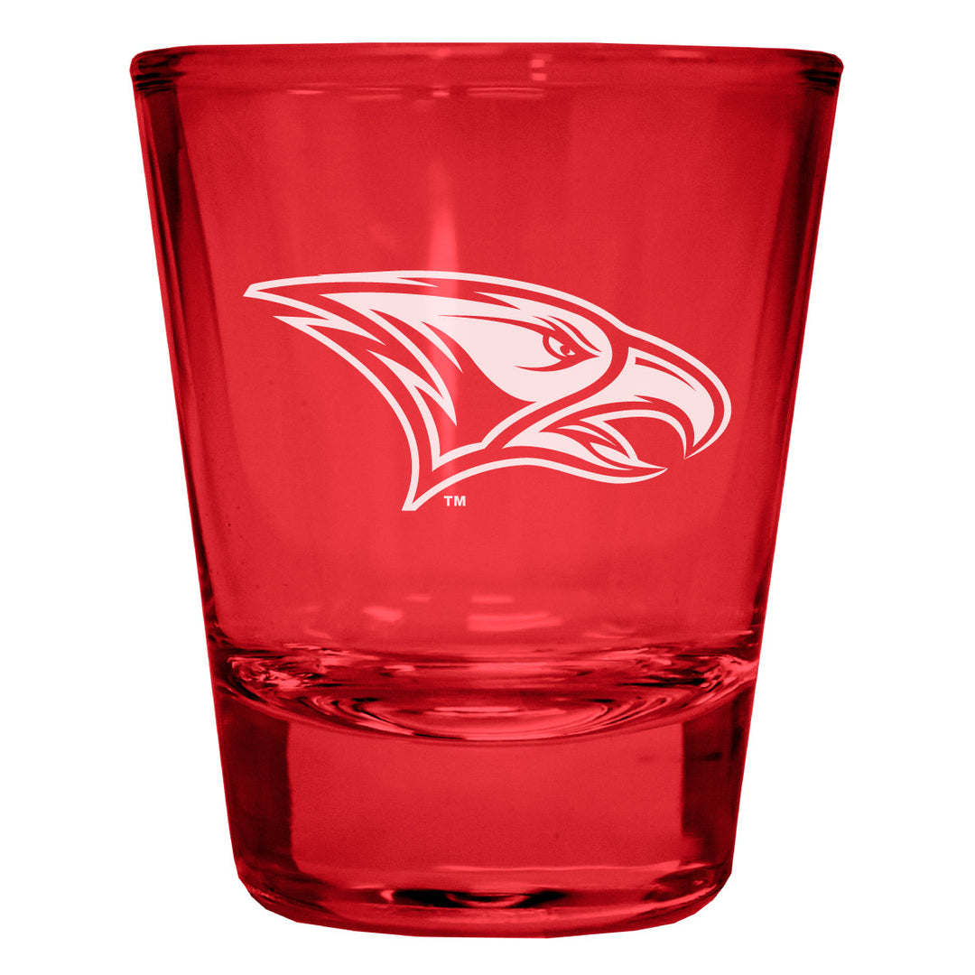 North Carolina Central Eagles Engraved Full Color 2oz Shot Glass Officially Licensed Collegiate Product Image 1