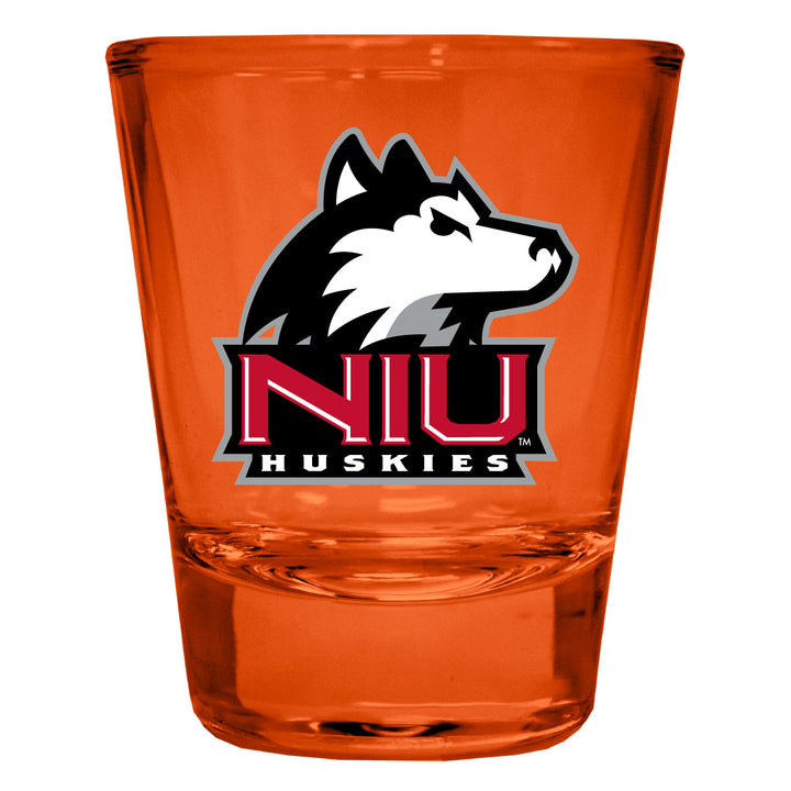 Northern Illinois Huskies Full Color 2oz Shot Glass Officially Licensed Collegiate Product Image 1