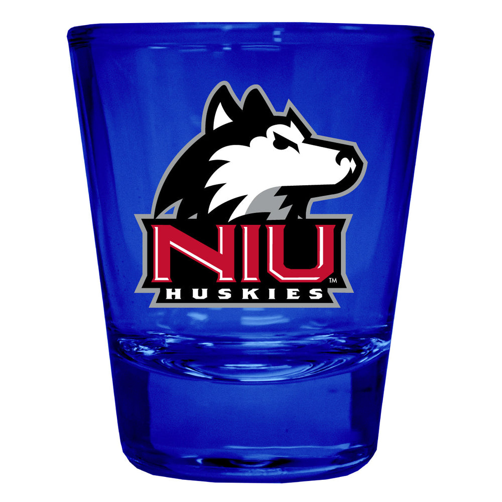 Northern Illinois Huskies Full Color 2oz Shot Glass Officially Licensed Collegiate Product Image 2