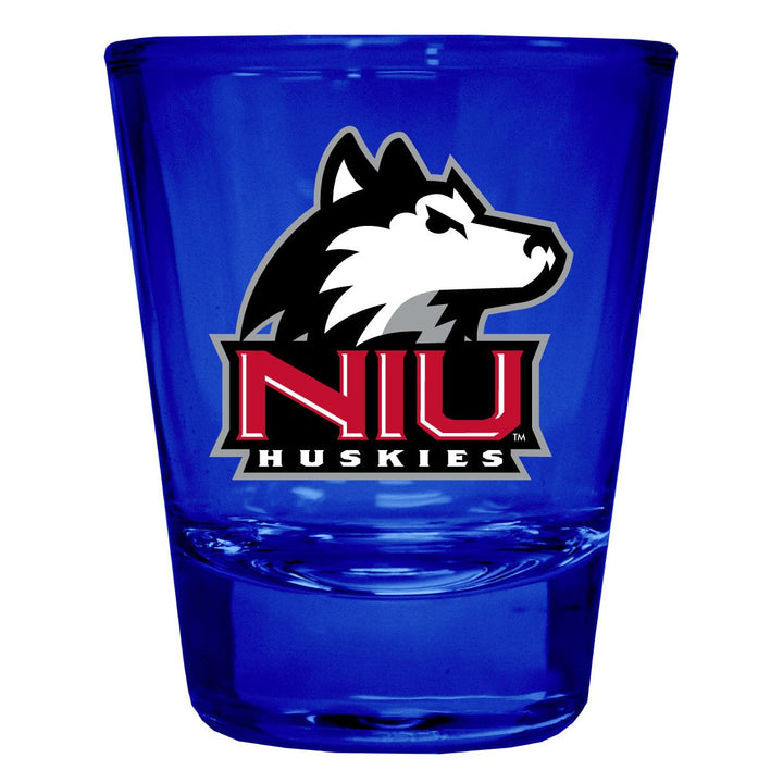 Northern Illinois Huskies Full Color 2oz Shot Glass Officially Licensed Collegiate Product Image 1