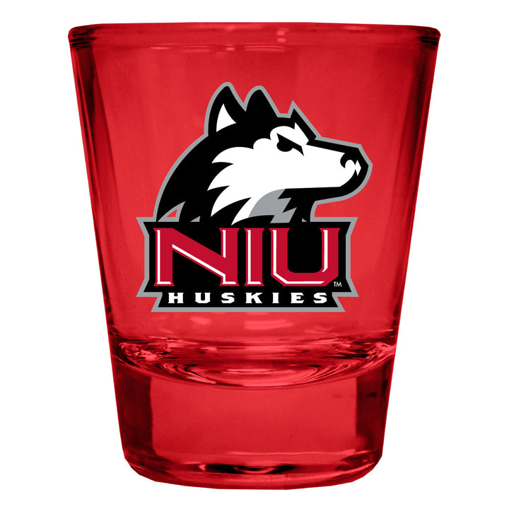 Northern Illinois Huskies Full Color 2oz Shot Glass Officially Licensed Collegiate Product Image 3