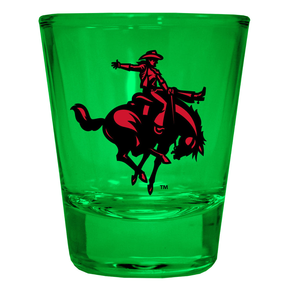 Northwestern Oklahoma State University Full Color 2oz Shot Glass Officially Licensed Collegiate Product Image 2