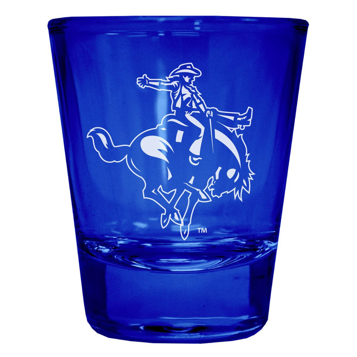 Northwestern Oklahoma State University Engraved Full Color 2oz Shot Glass Officially Licensed Collegiate Product Image 1