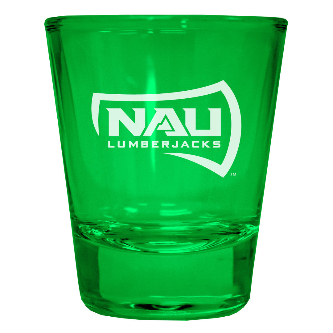 Northern Arizona University Engraved Full Color 2oz Shot Glass Officially Licensed Collegiate Product Image 4