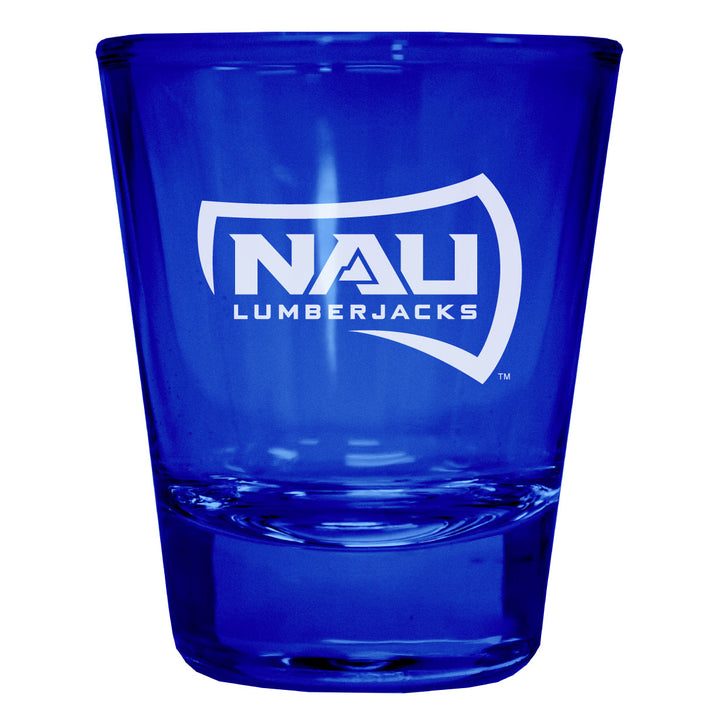 Northern Arizona University Engraved Full Color 2oz Shot Glass Officially Licensed Collegiate Product Image 4