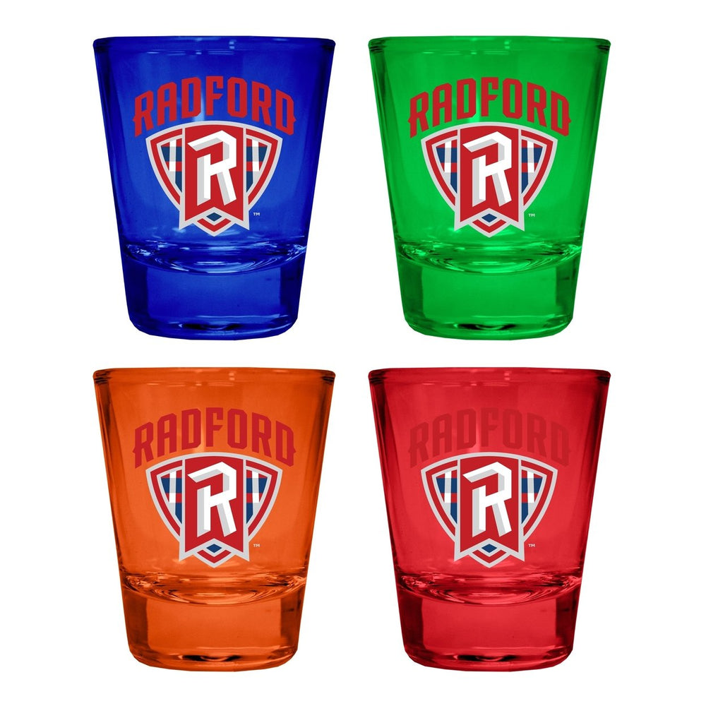 Radford University Highlanders Full Color 2oz Shot Glass Officially Licensed Collegiate Product Image 2