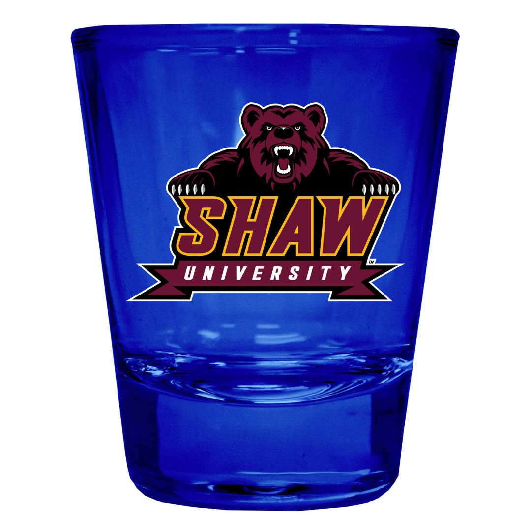 Shaw University Bears Full Color 2oz Shot Glass Officially Licensed Collegiate Product Image 3