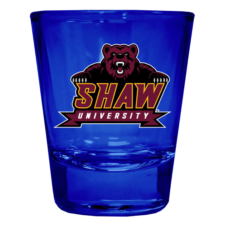 Shaw University Bears Full Color 2oz Shot Glass Officially Licensed Collegiate Product Image 3