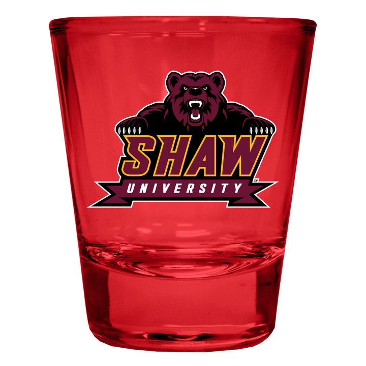 Shaw University Bears Full Color 2oz Shot Glass Officially Licensed Collegiate Product Image 4