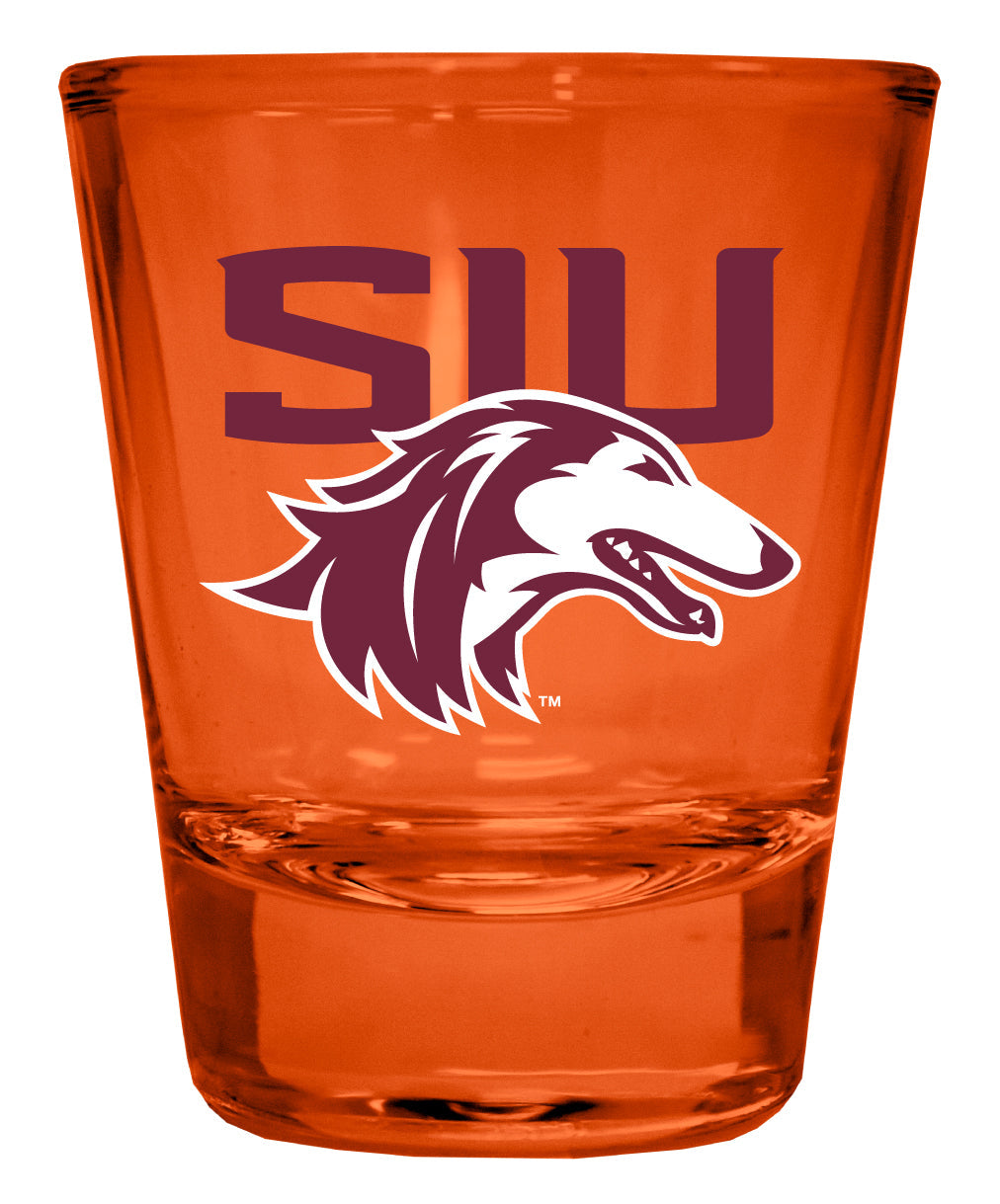 Southern Illinois Salukis Full Color 2oz Shot Glass Officially Licensed Collegiate Product Image 3