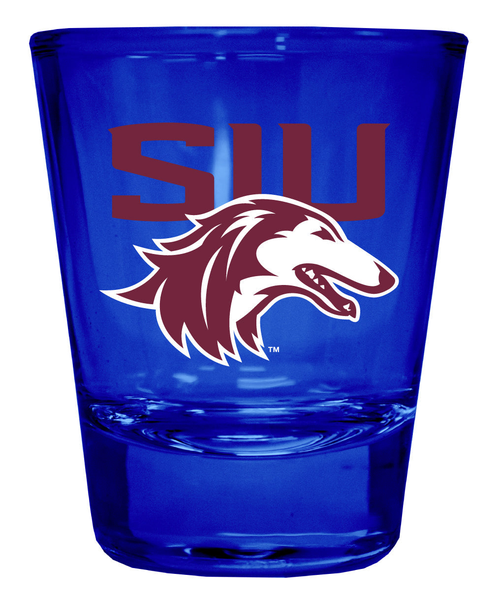 Southern Illinois Salukis Full Color 2oz Shot Glass Officially Licensed Collegiate Product Image 4