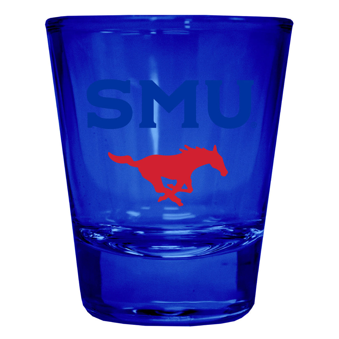 Southern Methodist University Full Color 2oz Shot Glass Officially Licensed Collegiate Product Image 3