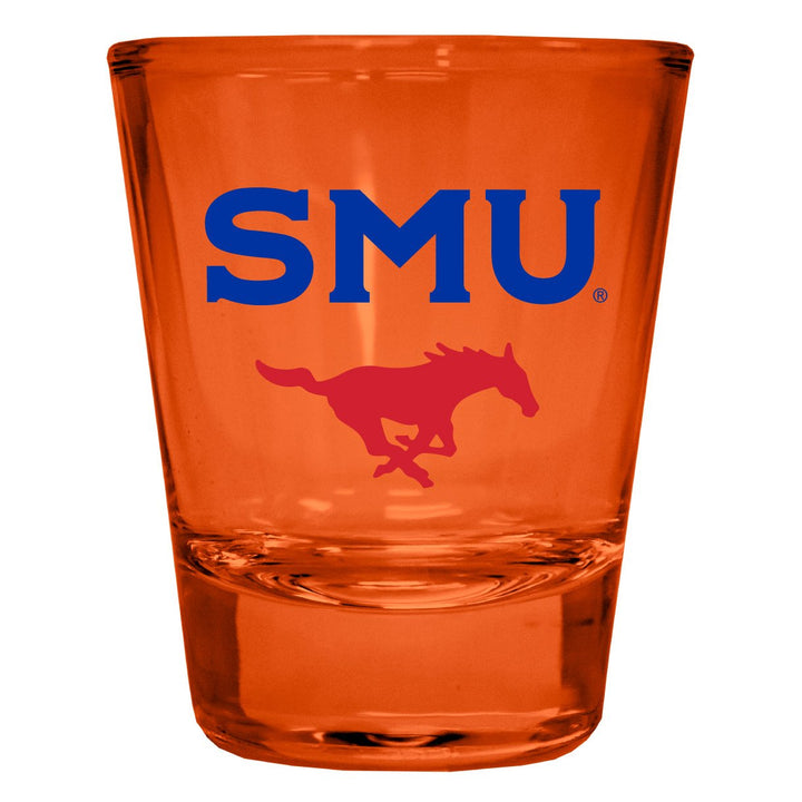 Southern Methodist University Full Color 2oz Shot Glass Officially Licensed Collegiate Product Image 1