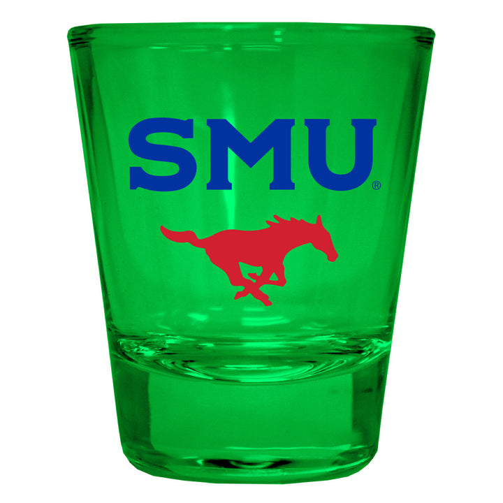 Southern Methodist University Full Color 2oz Shot Glass Officially Licensed Collegiate Product Image 4