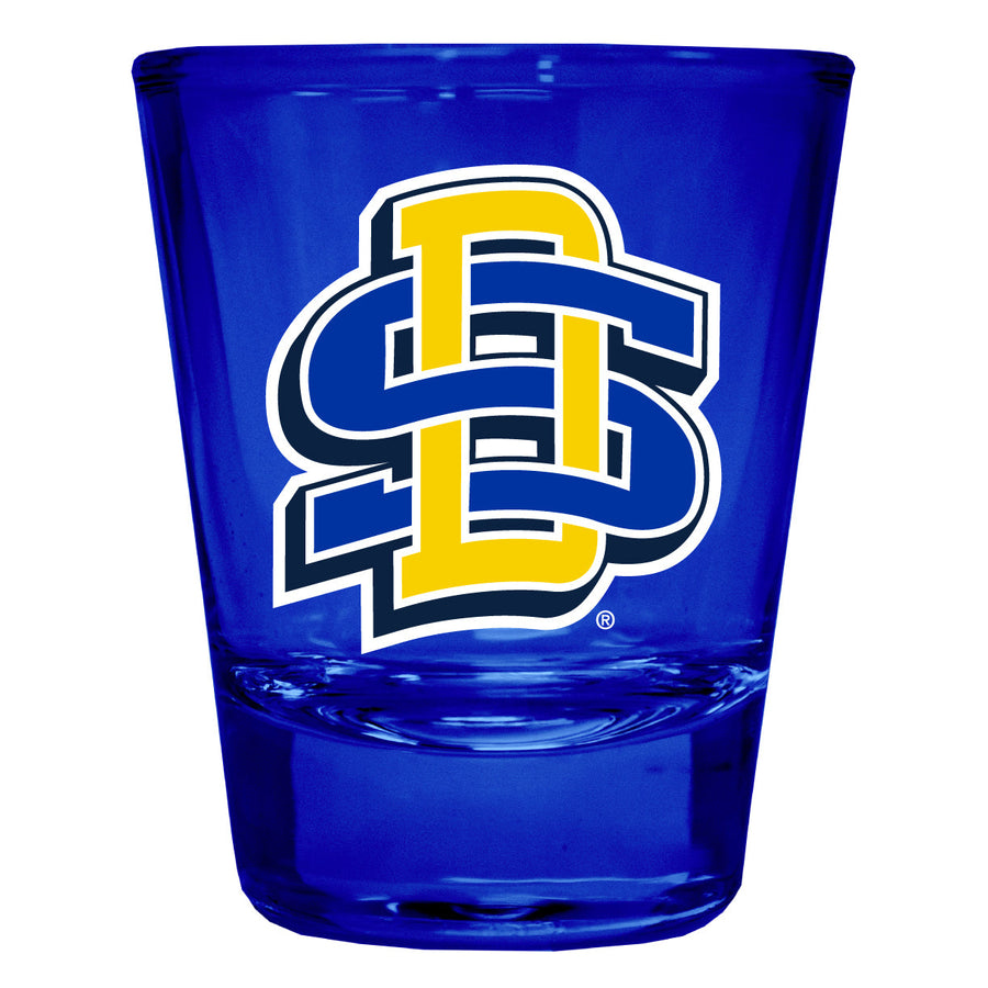 South Dakota State Jackrabbits Full Color 2oz Shot Glass Officially Licensed Collegiate Product Image 1