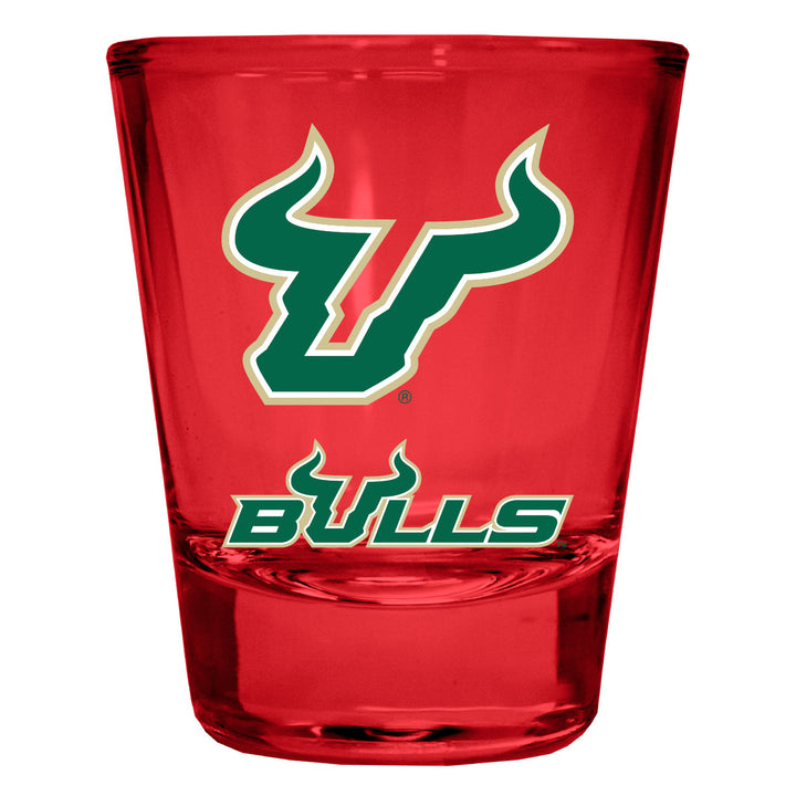 South Florida Bulls Full Color 2oz Shot Glass Officially Licensed Collegiate Product Image 2