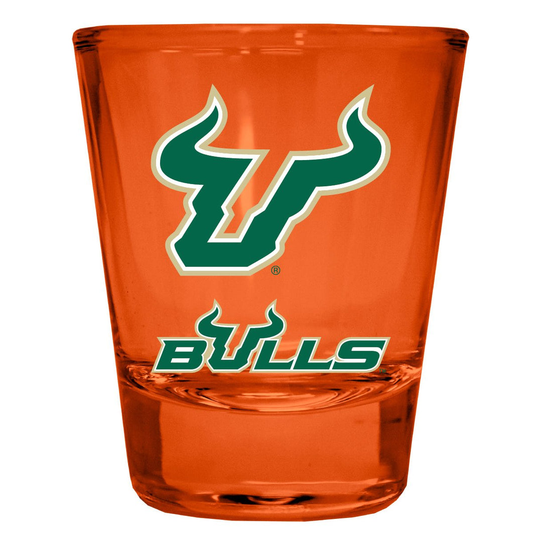 South Florida Bulls Full Color 2oz Shot Glass Officially Licensed Collegiate Product Image 3