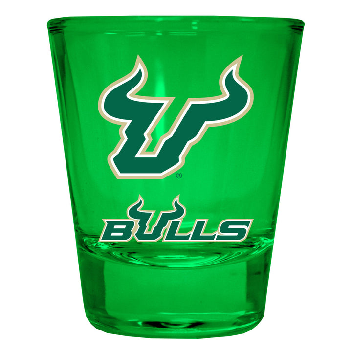 South Florida Bulls Full Color 2oz Shot Glass Officially Licensed Collegiate Product Image 4