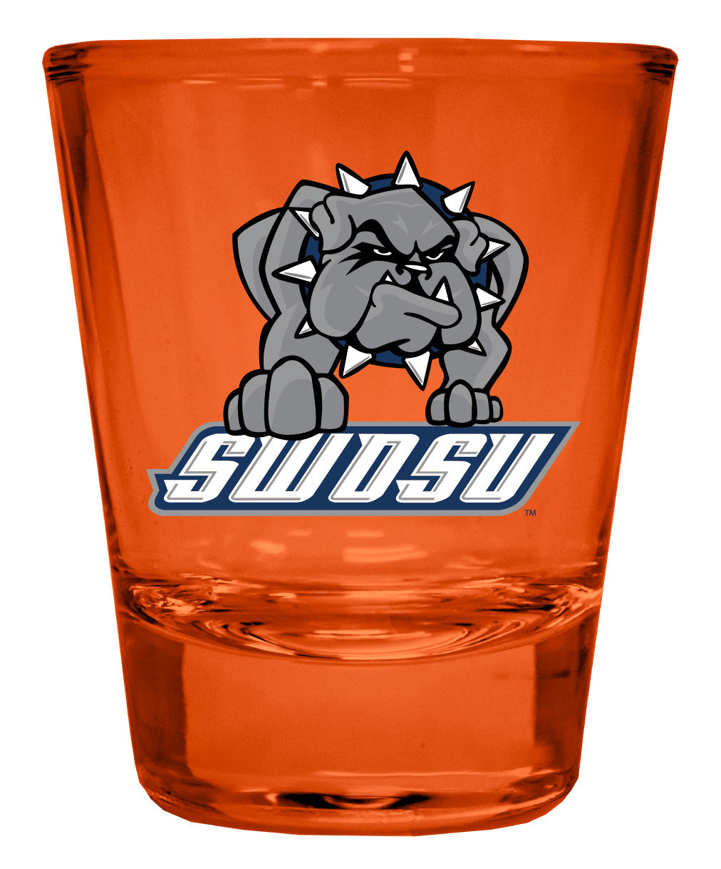 Southwestern Oklahoma State University Full Color 2oz Shot Glass Officially Licensed Collegiate Product Image 1