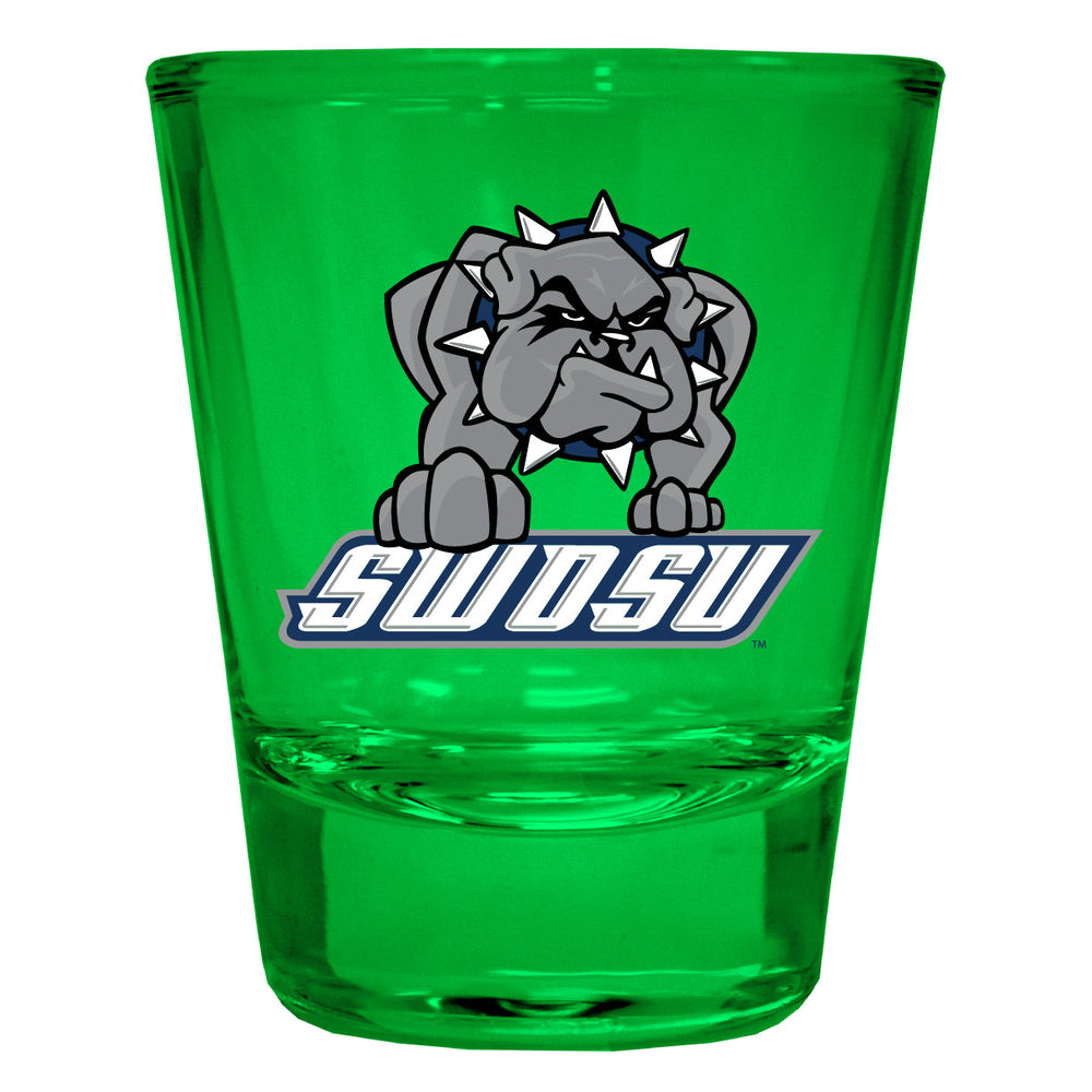 Southwestern Oklahoma State University Full Color 2oz Shot Glass Officially Licensed Collegiate Product Image 2