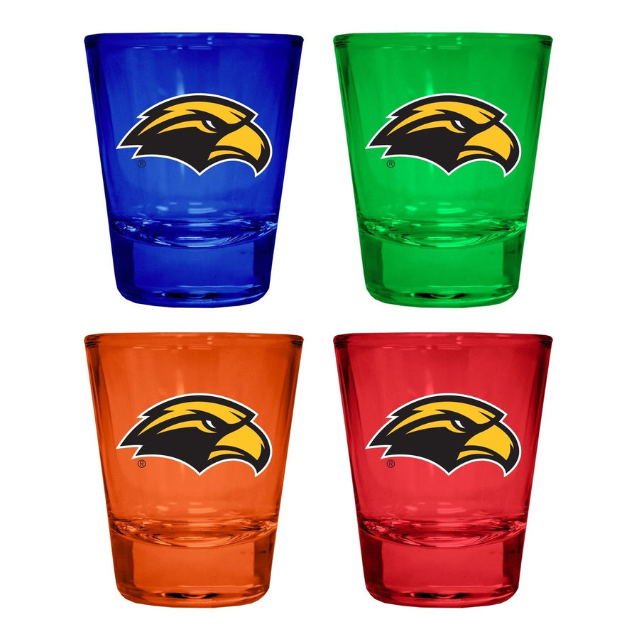 Southern Mississippi Golden Eagles Full Color 2oz Shot Glass Officially Licensed Collegiate Product Image 1