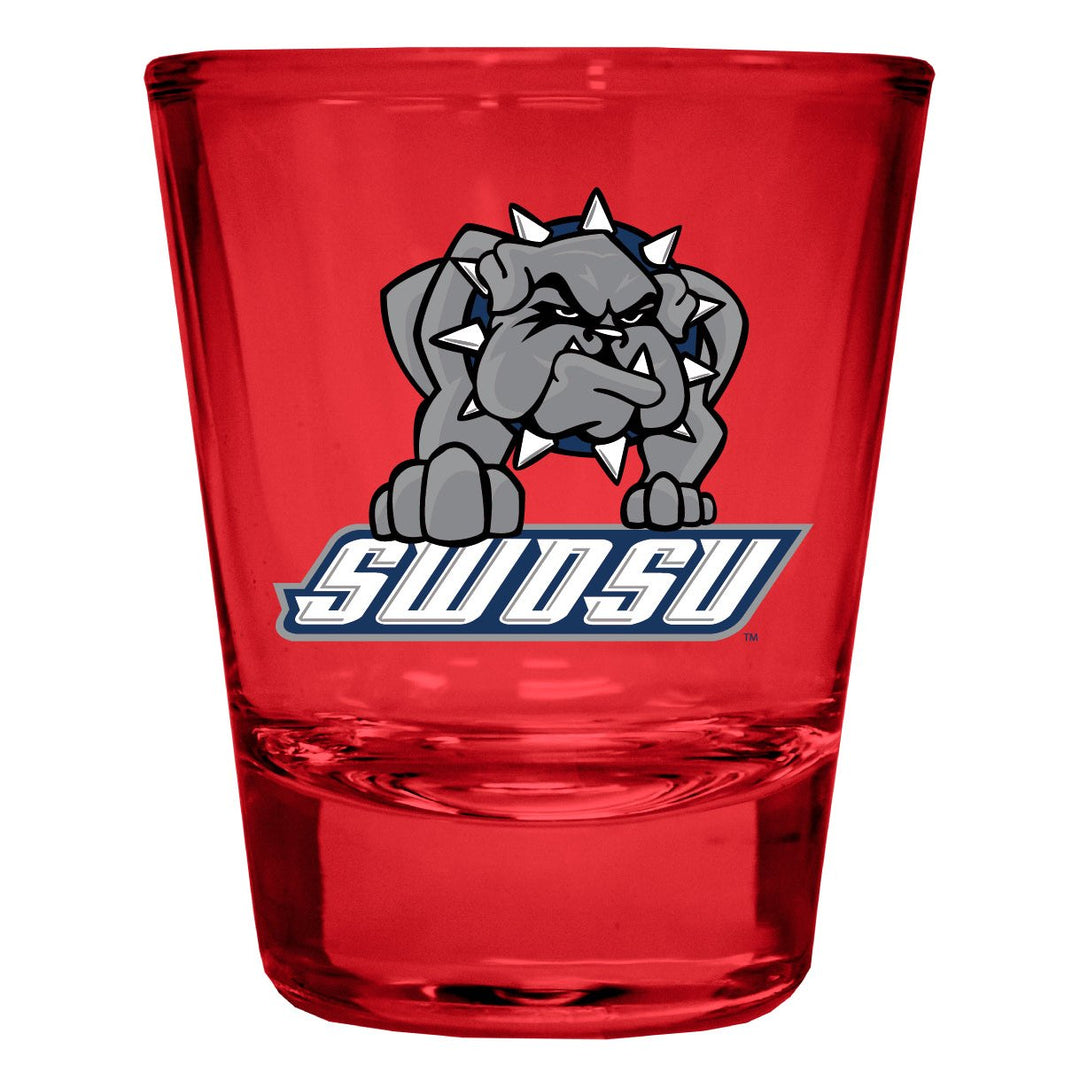 Southwestern Oklahoma State University Full Color 2oz Shot Glass Officially Licensed Collegiate Product Image 1