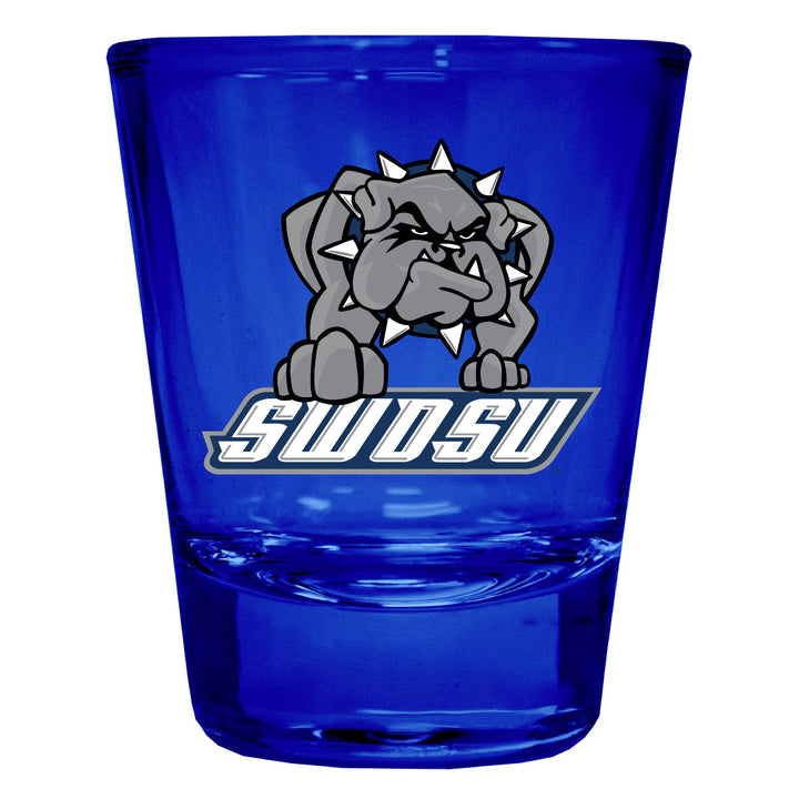 Southwestern Oklahoma State University Full Color 2oz Shot Glass Officially Licensed Collegiate Product Image 4