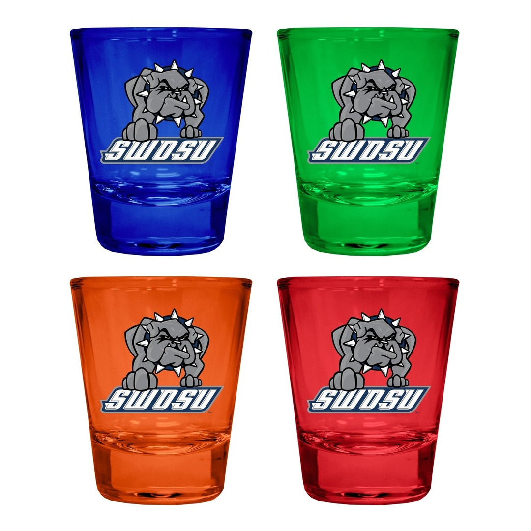 Southwestern Oklahoma State University Full Color 2oz Shot Glass Officially Licensed Collegiate Product Image 1