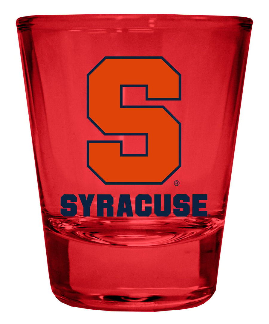 Syracuse Orange Full Color 2oz Shot Glass Officially Licensed Collegiate Product Image 1