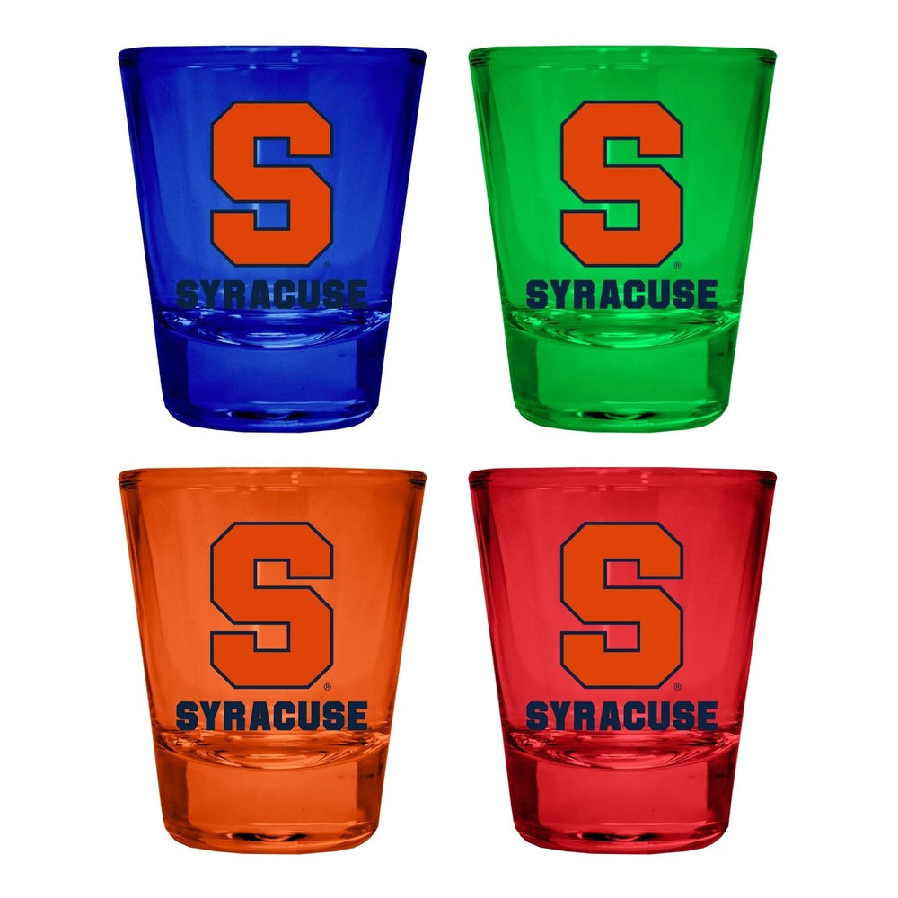 Syracuse Orange Full Color 2oz Shot Glass Officially Licensed Collegiate Product Image 2