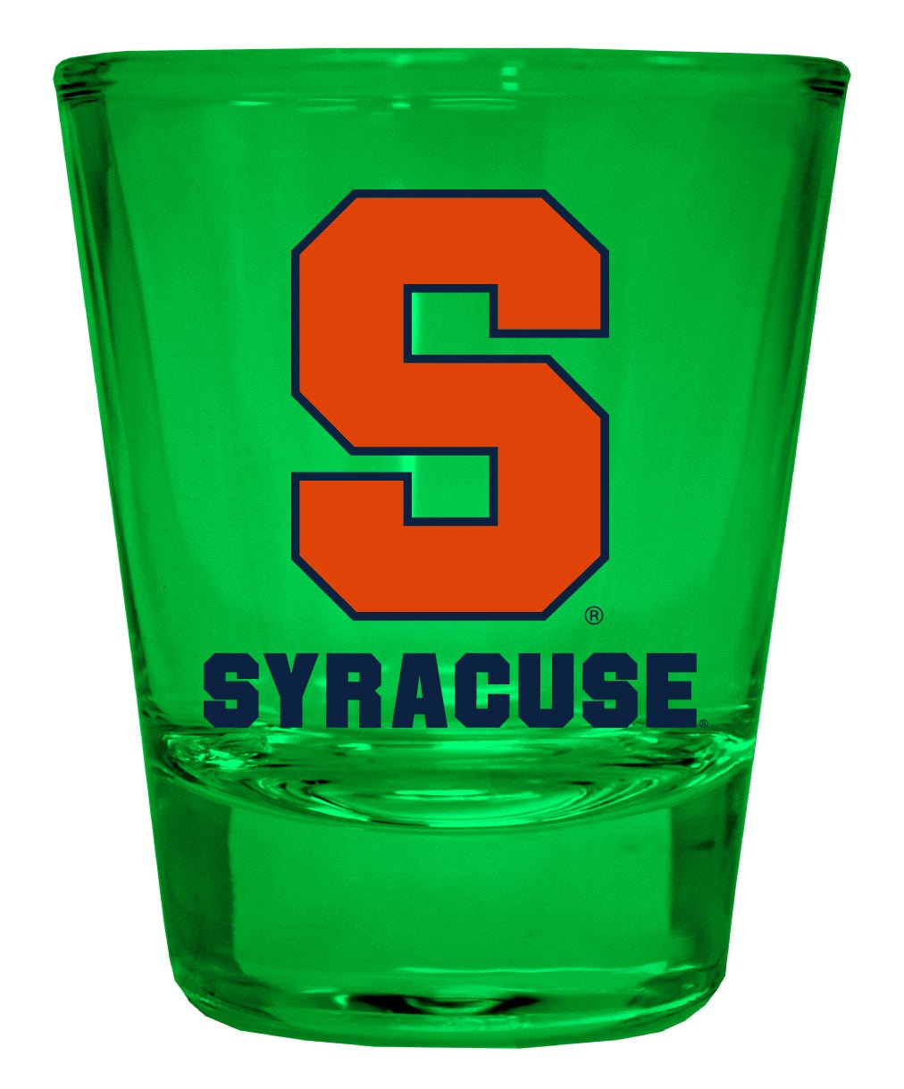 Syracuse Orange Full Color 2oz Shot Glass Officially Licensed Collegiate Product Image 3