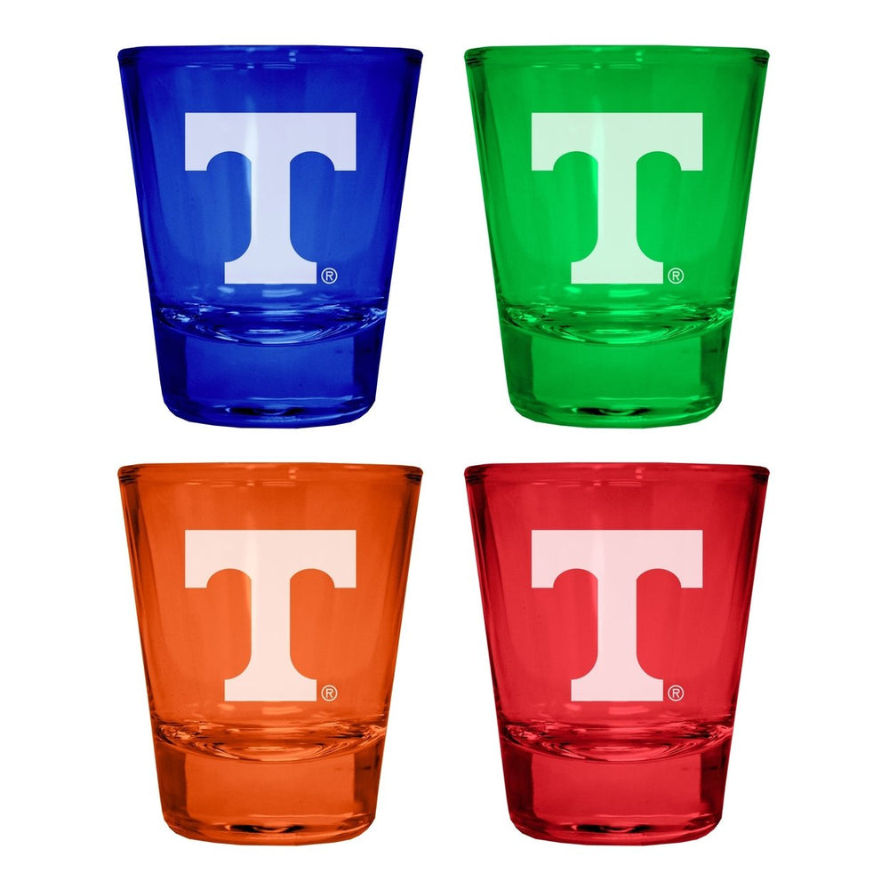 Tennessee Knoxville Volunteers Engraved Full Color 2oz Shot Glass Officially Licensed Collegiate Product Image 2