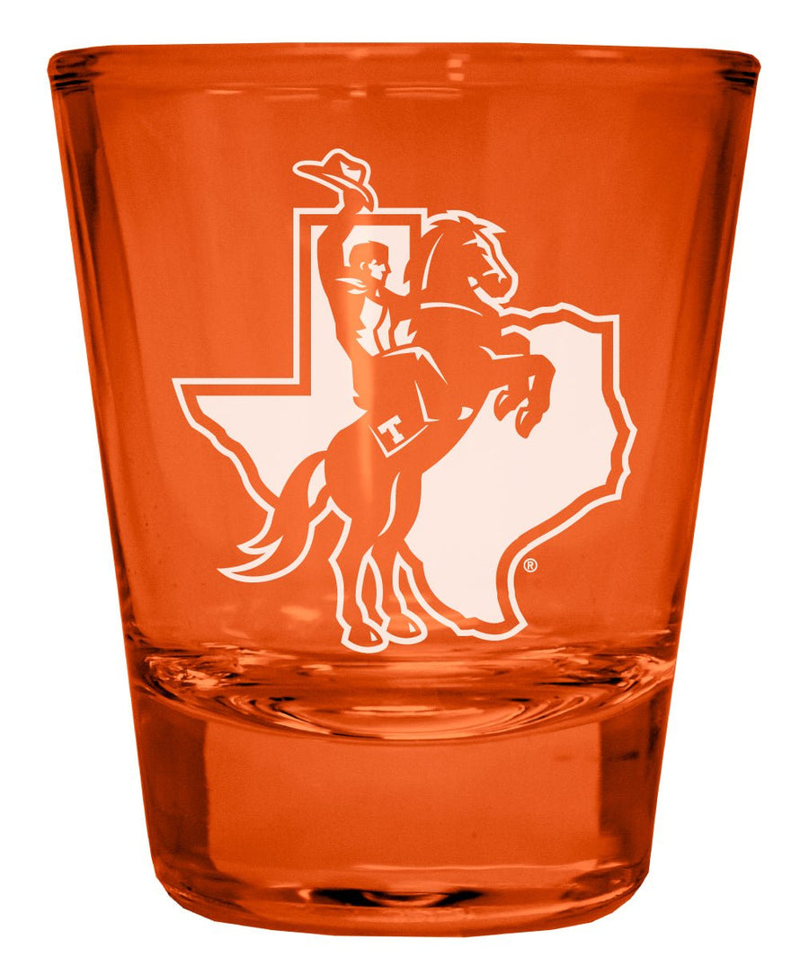 Tarleton State University Engraved Full Color 2oz Shot Glass Officially Licensed Collegiate Product Image 1