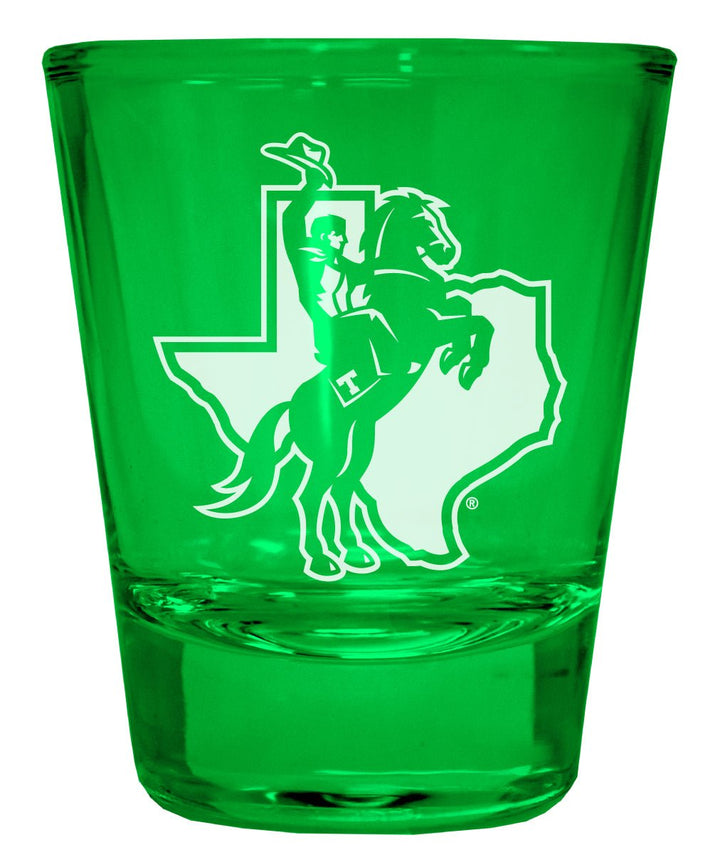 Tarleton State University Engraved Full Color 2oz Shot Glass Officially Licensed Collegiate Product Image 4