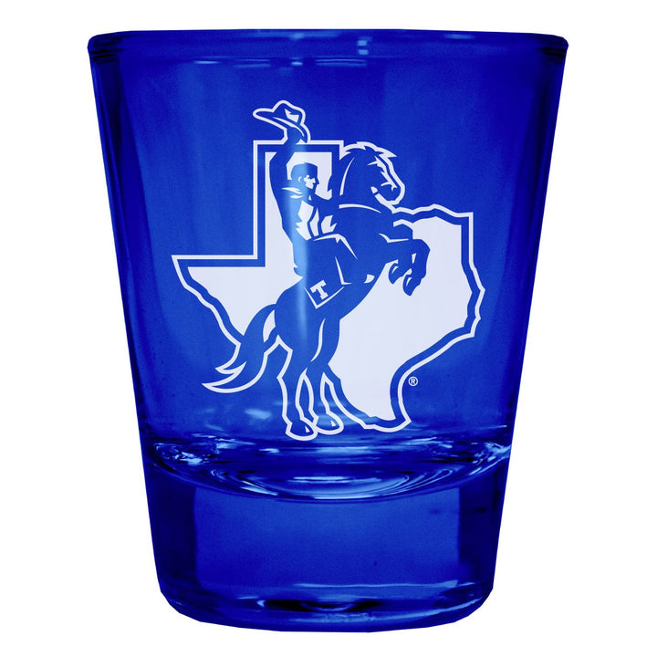 Tarleton State University Engraved Full Color 2oz Shot Glass Officially Licensed Collegiate Product Image 1