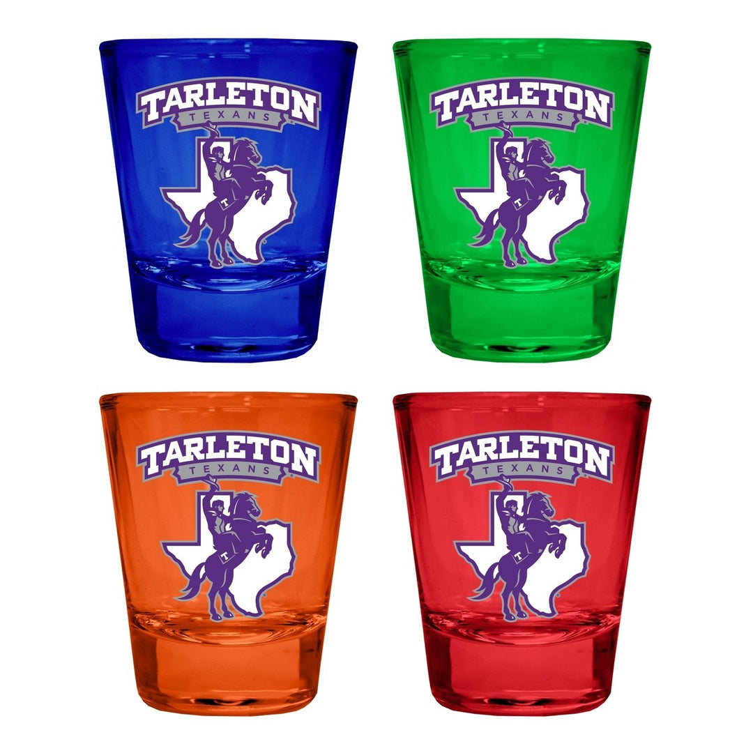 Tarleton State University Full Color 2oz Shot Glass Officially Licensed Collegiate Product Image 3