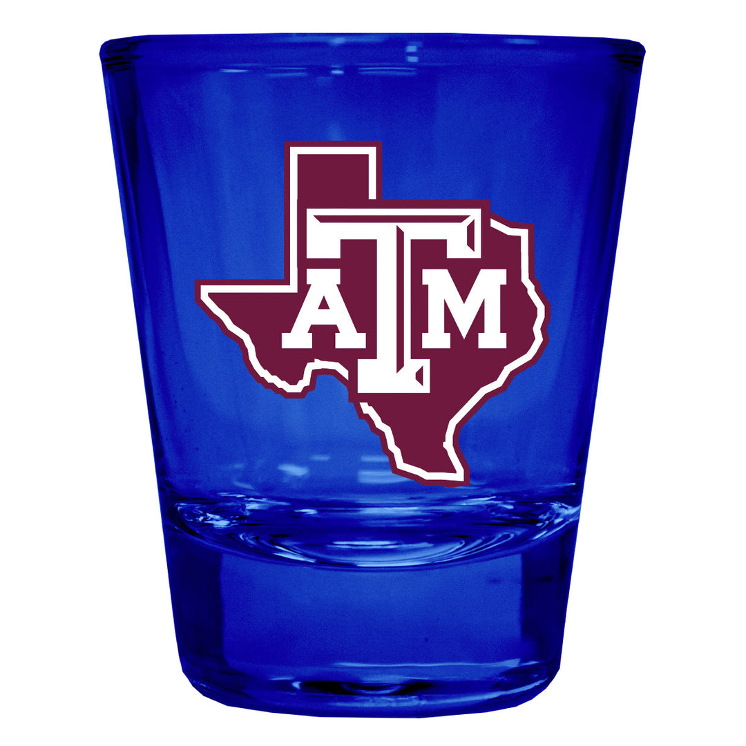 Texas AandM Aggies Full Color 2oz Shot Glass Officially Licensed Collegiate Product Image 3