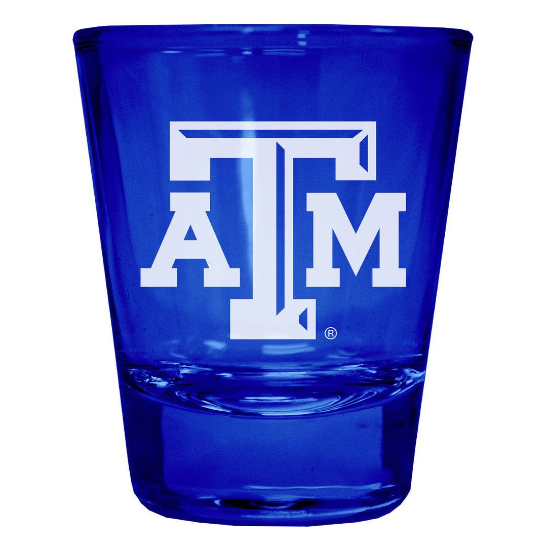 Texas AandM Aggies Engraved Full Color 2oz Shot Glass Officially Licensed Collegiate Product Image 4