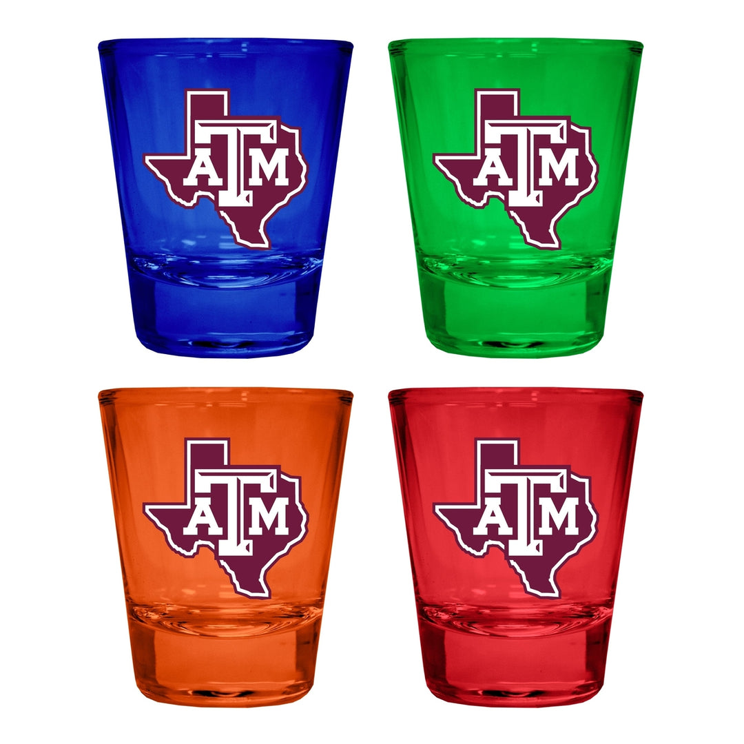 Texas AandM Aggies Full Color 2oz Shot Glass Officially Licensed Collegiate Product Image 4