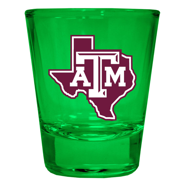 Texas AandM Aggies Full Color 2oz Shot Glass Officially Licensed Collegiate Product Image 4