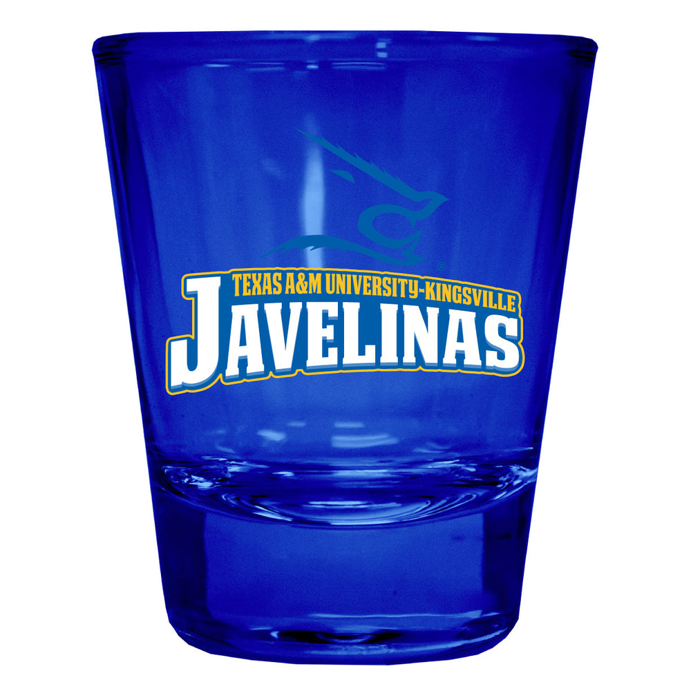 Texas AandM Kingsville Javelinas Full Color 2oz Shot Glass Officially Licensed Collegiate Product Image 2