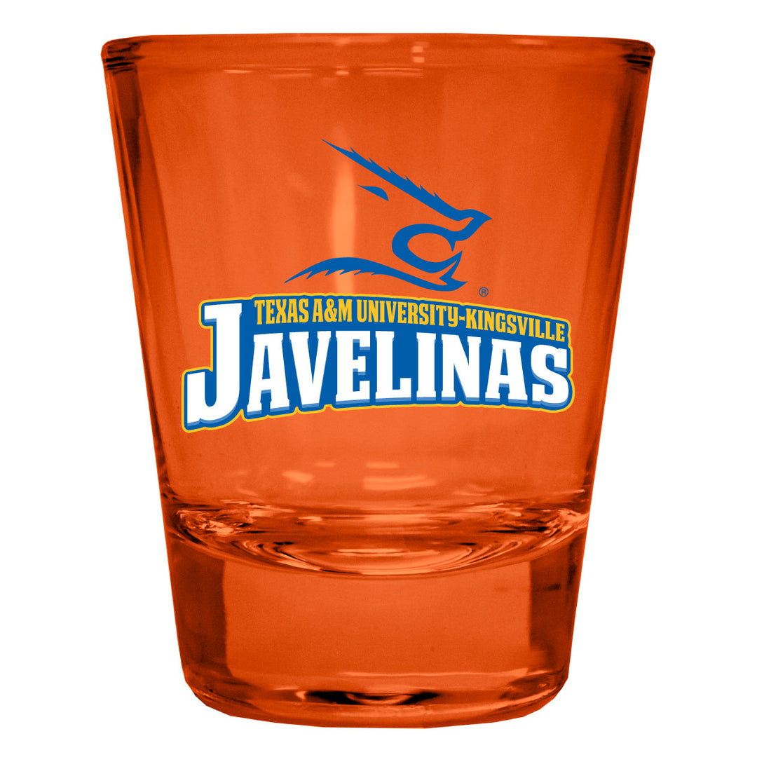 Texas AandM Kingsville Javelinas Full Color 2oz Shot Glass Officially Licensed Collegiate Product Image 4