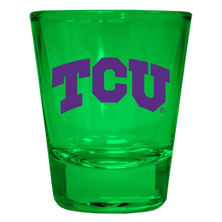 Texas Christian University Full Color 2oz Shot Glass Officially Licensed Collegiate Product Image 4