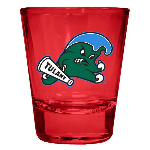 Tulane University Green Wave Full Color 2oz Shot Glass Officially Licensed Collegiate Product Image 2