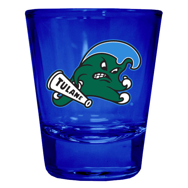 Tulane University Green Wave Full Color 2oz Shot Glass Officially Licensed Collegiate Product Image 3