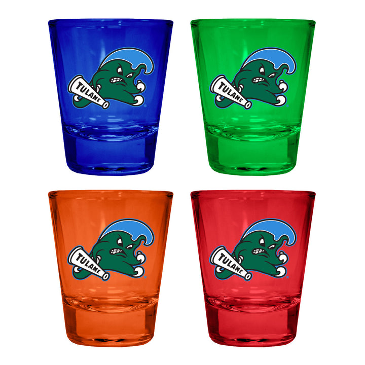 Tulane University Green Wave Full Color 2oz Shot Glass Officially Licensed Collegiate Product Image 4