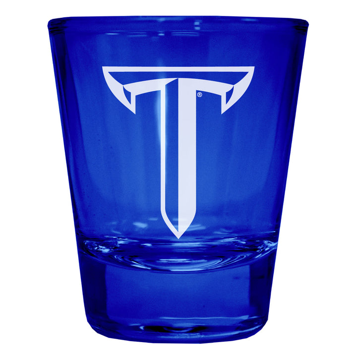 Troy University Engraved Full Color 2oz Shot Glass Officially Licensed Collegiate Product Image 3