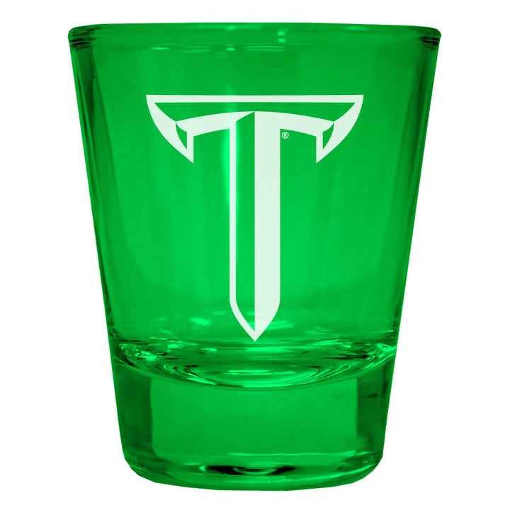 Troy University Engraved Full Color 2oz Shot Glass Officially Licensed Collegiate Product Image 4