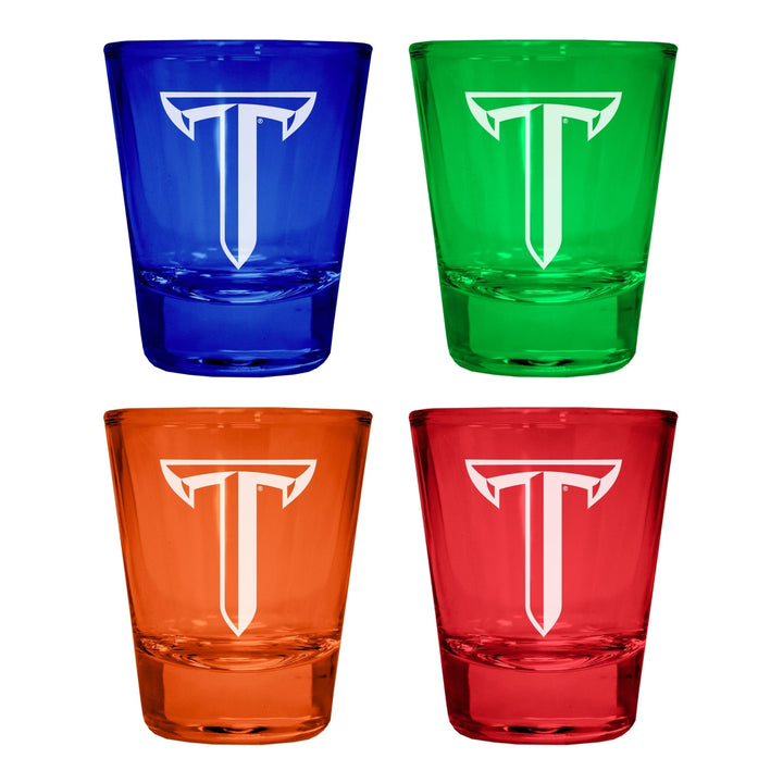 Troy University Engraved Full Color 2oz Shot Glass Officially Licensed Collegiate Product Image 4